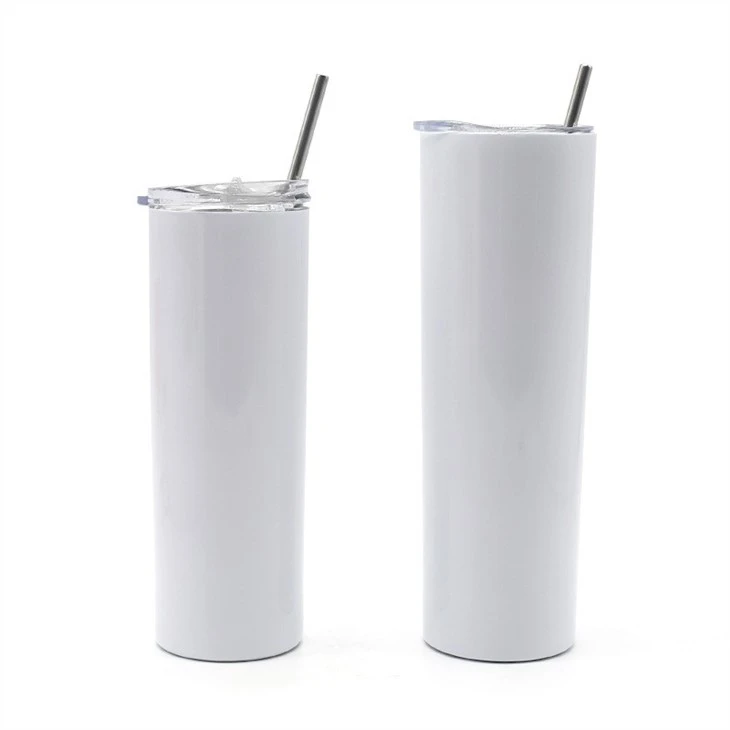 white skinny tumblers with straw (5) white skinny tumblers with straw (5)